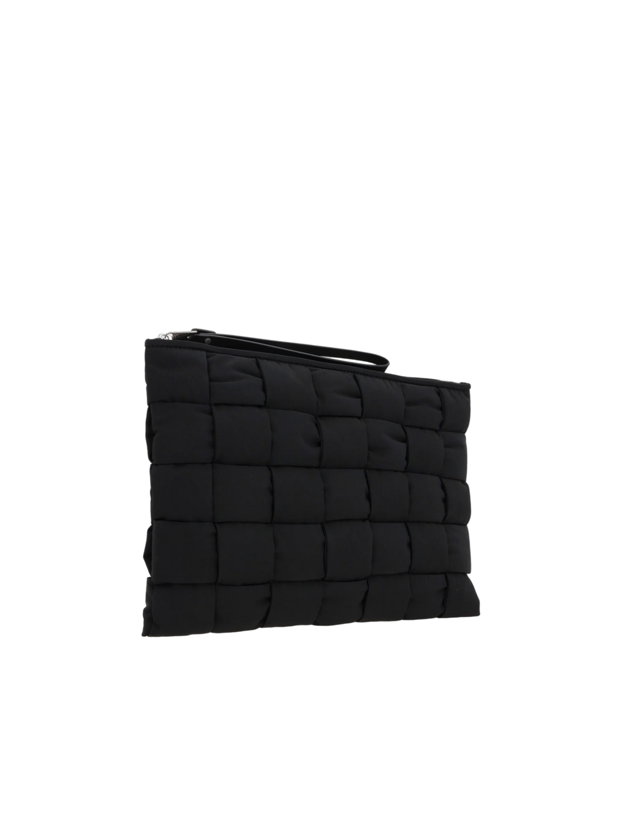 Intrecciato Padded Tech Cassette Nylon Clutch-BOTTEGA VENETA-JOHN JULIA