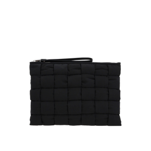 Intrecciato Padded Tech Cassette Nylon Clutch-BOTTEGA VENETA-JOHN JULIA