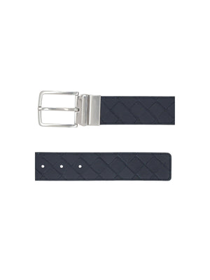 Intrecciato Smooth Leather Reversible Belt-BOTTEGA VENETA-JOHN JULIA