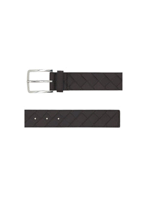 Intrecciato VN Classic Leather Belt-BOTTEGA VENETA-JOHN JULIA