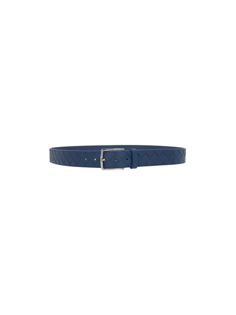 Intrecciato VN Classic Leather Belt-BOTTEGA VENETA-JOHN JULIA