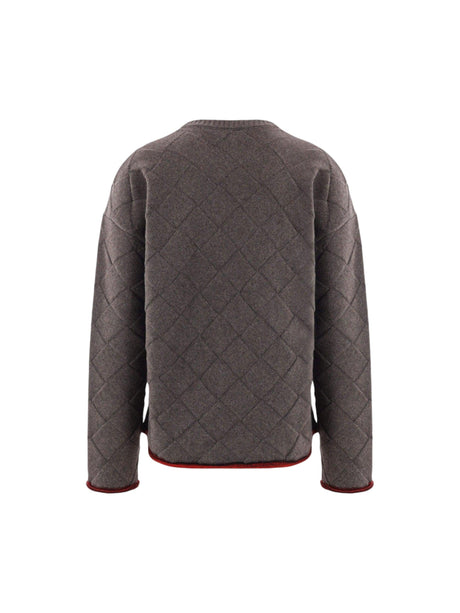 Intreccio Wool Blend Sweater-BOTTEGA VENETA-JOHN JULIA