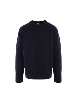 Intreccio Wool Blend Sweater-BOTTEGA VENETA-JOHN JULIA