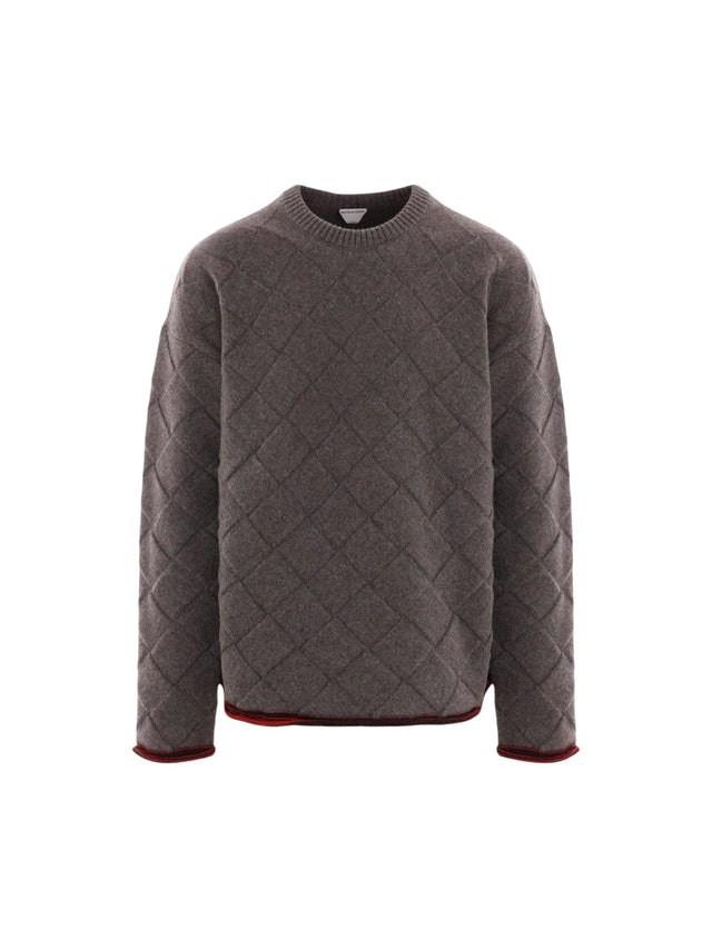 Intreccio Wool Blend Sweater-BOTTEGA VENETA-JOHN JULIA