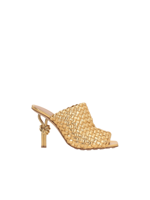 Knot Mule Sandals in Intrecciato VN-BOTTEGA VENETA-JOHN JULIA