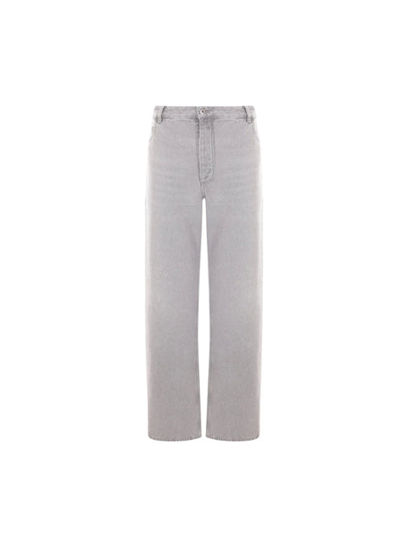 Loose-fit Denim Jeans-BOTTEGA VENETA-JOHN JULIA