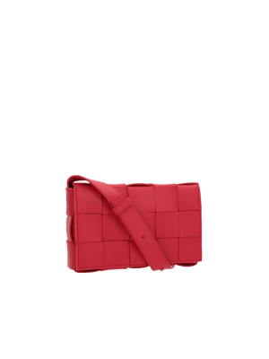 Maxi Intrecciato Nappa Cassette Mini Shoulder Bag-BOTTEGA VENETA-JOHN JULIA