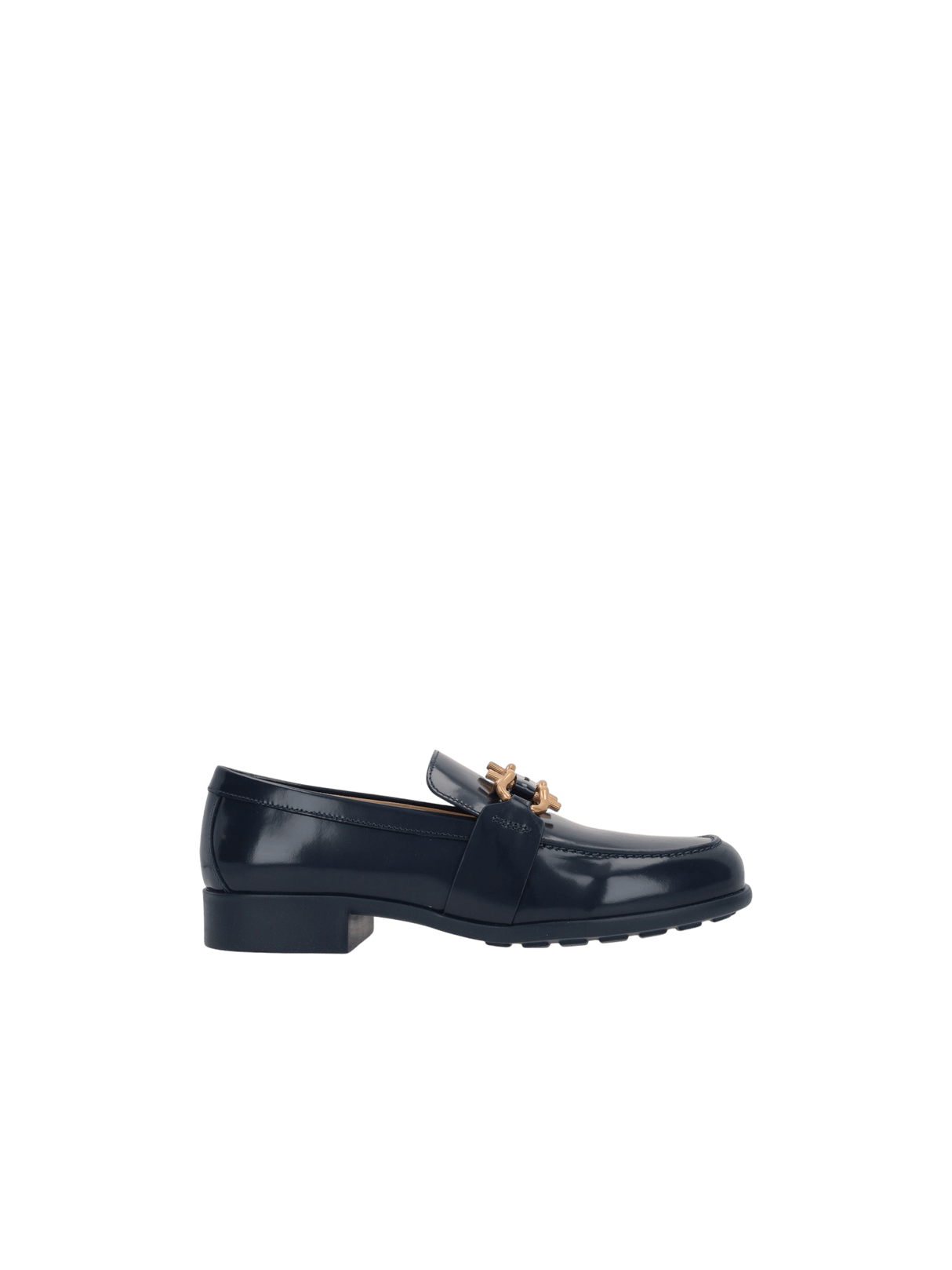 Monsieur Shiny Leather Loafers-BOTTEGA VENETA-JOHN JULIA