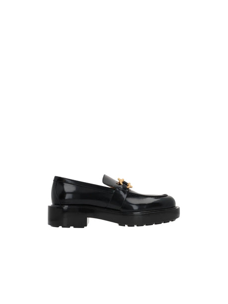 Monsieur Shiny Leather Loafers-BOTTEGA VENETA-JOHN JULIA