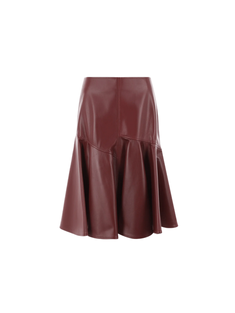 Nappa Skirt-BOTTEGA VENETA-JOHN JULIA