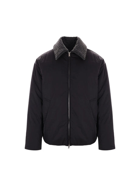 Nylon Oversize Down Jacket-BOTTEGA VENETA-JOHN JULIA