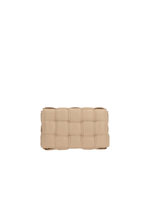 Padded Intrecciato Nappa Cassette Mini Shoulder Bag-BOTTEGA VENETA-JOHN JULIA