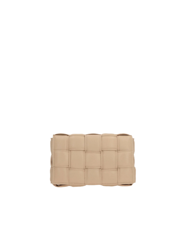 Padded Intrecciato Nappa Cassette Mini Shoulder Bag-BOTTEGA VENETA-JOHN JULIA