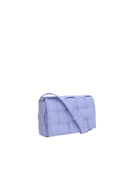 Padded Intrecciato Nappa Cassette Mini Shoulder Bag-BOTTEGA VENETA-JOHN JULIA