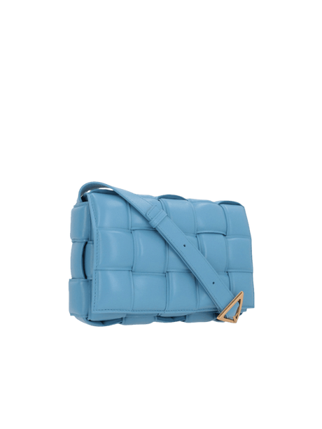 Padded Intrecciato Nappa Cassette Shoulder Bag-BOTTEGA VENETA-JOHN JULIA