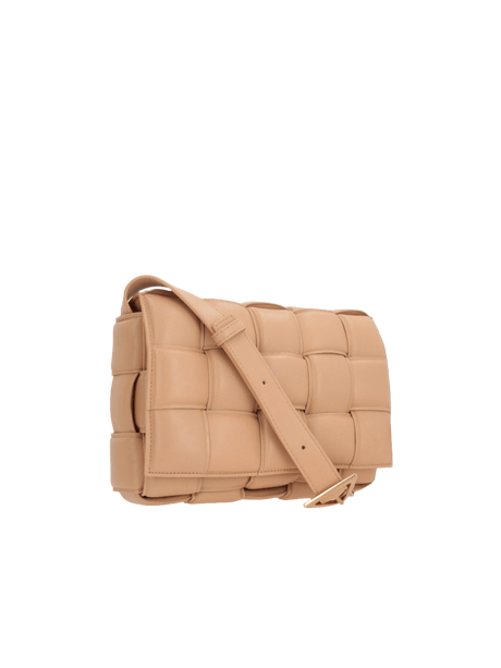 Padded Intrecciato Nappa Cassette Shoulder Bag-BOTTEGA VENETA-JOHN JULIA