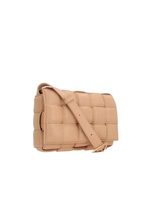 Padded Intrecciato Nappa Cassette Shoulder Bag-BOTTEGA VENETA-JOHN JULIA