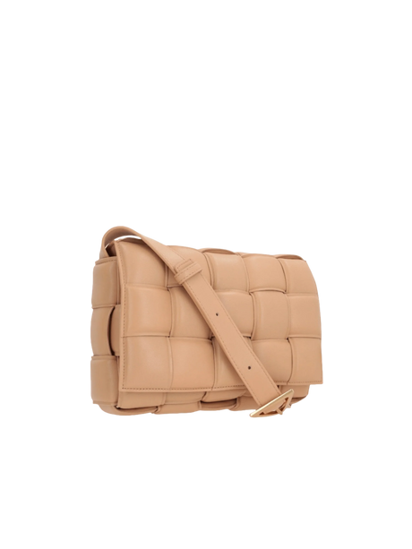 Padded Intrecciato Nappa Cassette Shoulder Bag-BOTTEGA VENETA-JOHN JULIA