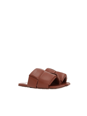 Patch Slide Sandals in Padded Maxi Intrecciato Nappa-BOTTEGA VENETA-JOHN JULIA