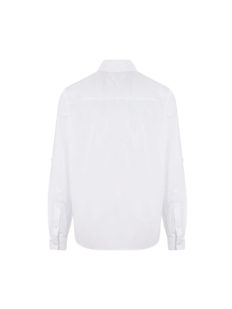 BOTTEGA VENETA-Poplin Loose-fit Shirt-JOHN JULIA