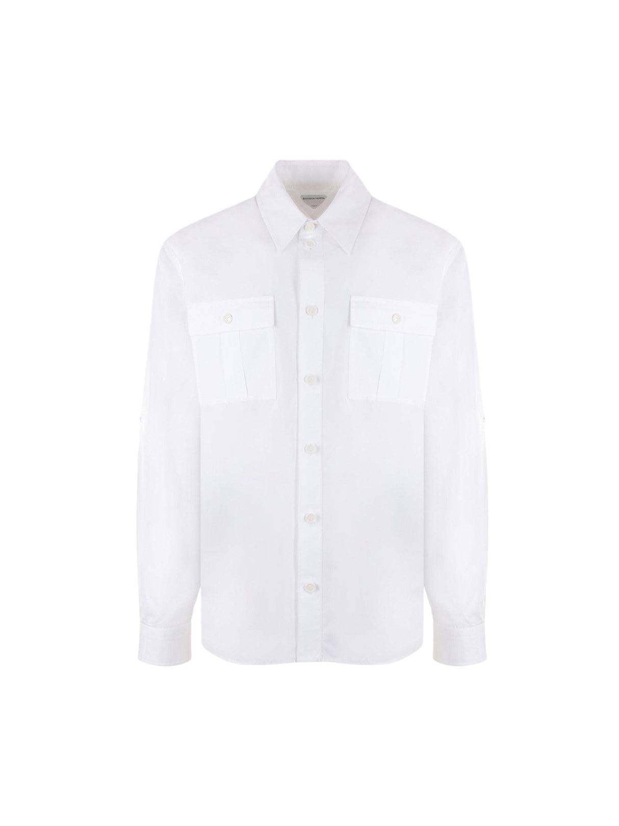 BOTTEGA VENETA-Poplin Loose-fit Shirt-JOHN JULIA