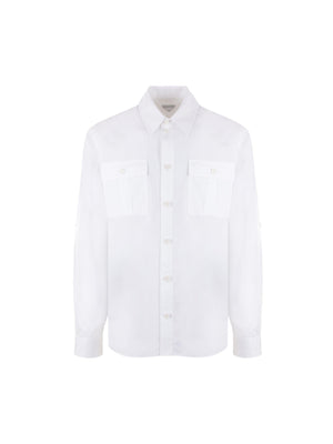 BOTTEGA VENETA-Poplin Loose-fit Shirt-JOHN JULIA