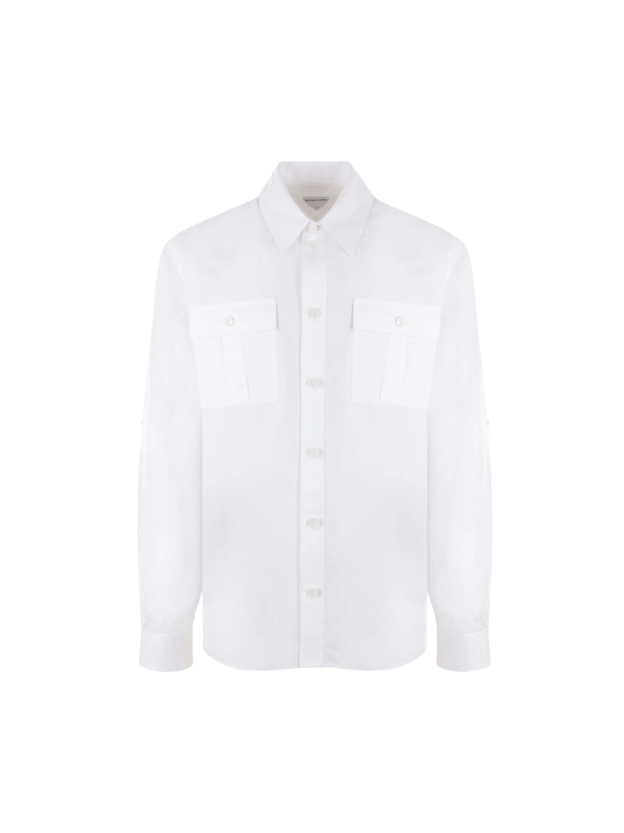 BOTTEGA VENETA-Poplin Loose-fit Shirt-JOHN JULIA