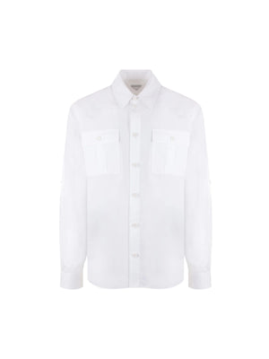 BOTTEGA VENETA-Poplin Loose-fit Shirt-JOHN JULIA