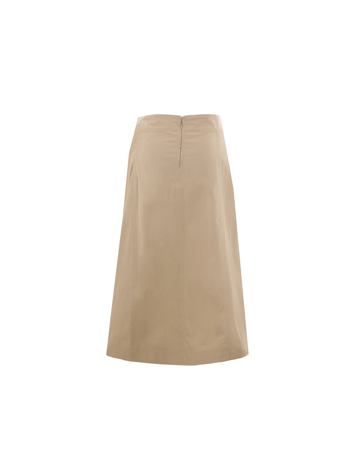 Poplin Skirt-BOTTEGA VENETA-JOHN JULIA