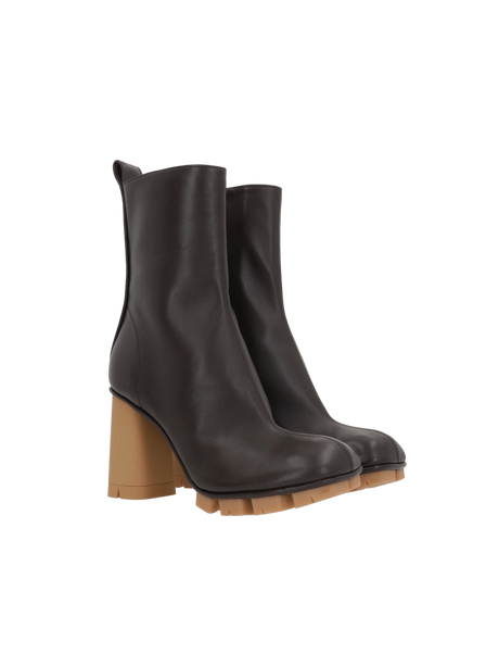 Shore Nappa Ankle Boots-BOTTEGA VENETA-JOHN JULIA