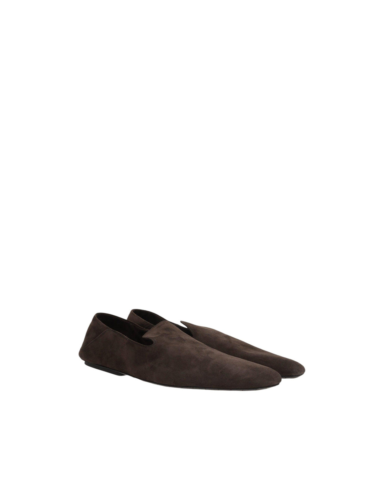 Suede Slippers-BOTTEGA VENETA-JOHN JULIA