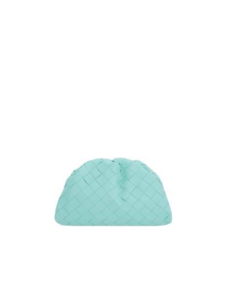 The Pouch Mini Intrecciato Nappa Clutch-BOTTEGA VENETA-JOHN JULIA