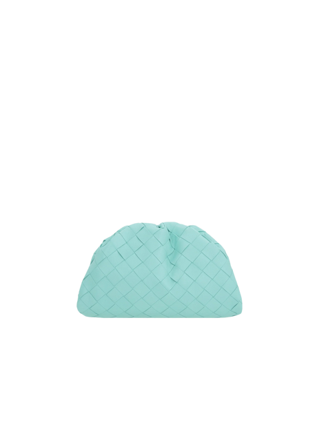 The Pouch Mini Intrecciato Nappa Clutch-BOTTEGA VENETA-JOHN JULIA