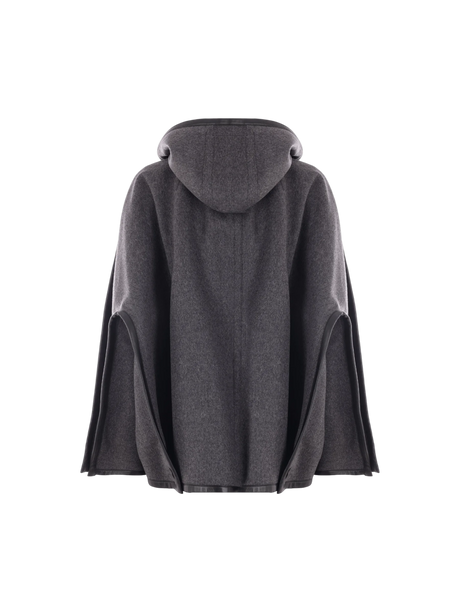 BOTTEGA VENETA-Wool Cape-JOHN JULIA