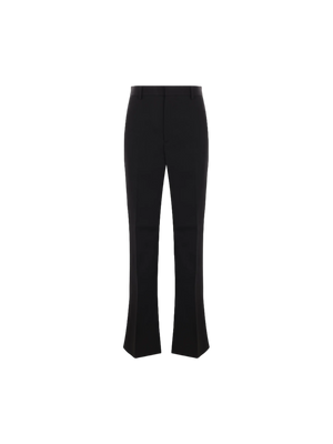 Wool Flare Trousers-BOTTEGA VENETA-JOHN JULIA