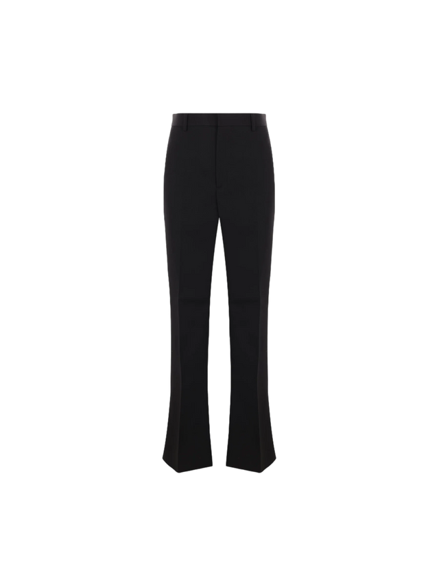 Wool Flare Trousers-BOTTEGA VENETA-JOHN JULIA