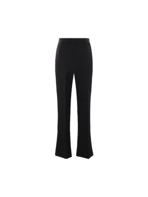 Wool Flare Trousers-BOTTEGA VENETA-JOHN JULIA