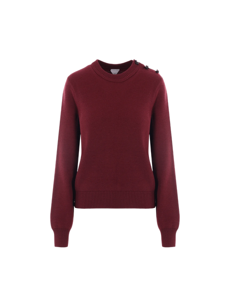 BOTTEGA VENETA-Wool Sweater-JOHN JULIA