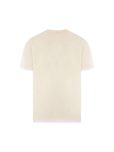 Cotton T-shirt-BRIONI-JOHN JULIA