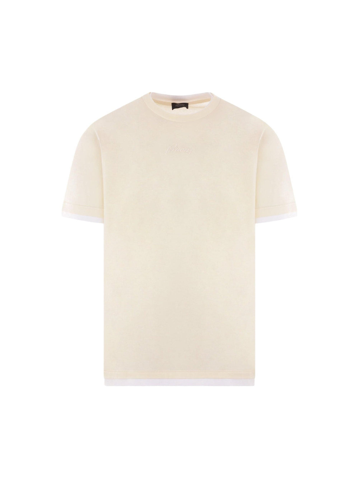 Cotton T-shirt-BRIONI-JOHN JULIA