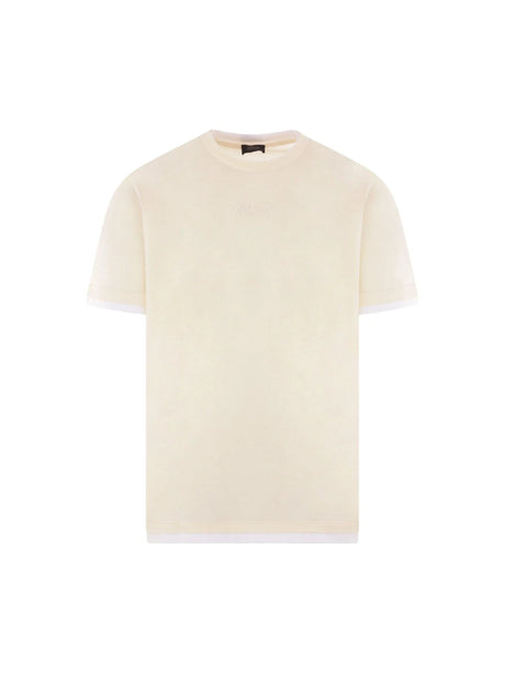 Cotton T-shirt-BRIONI-JOHN JULIA