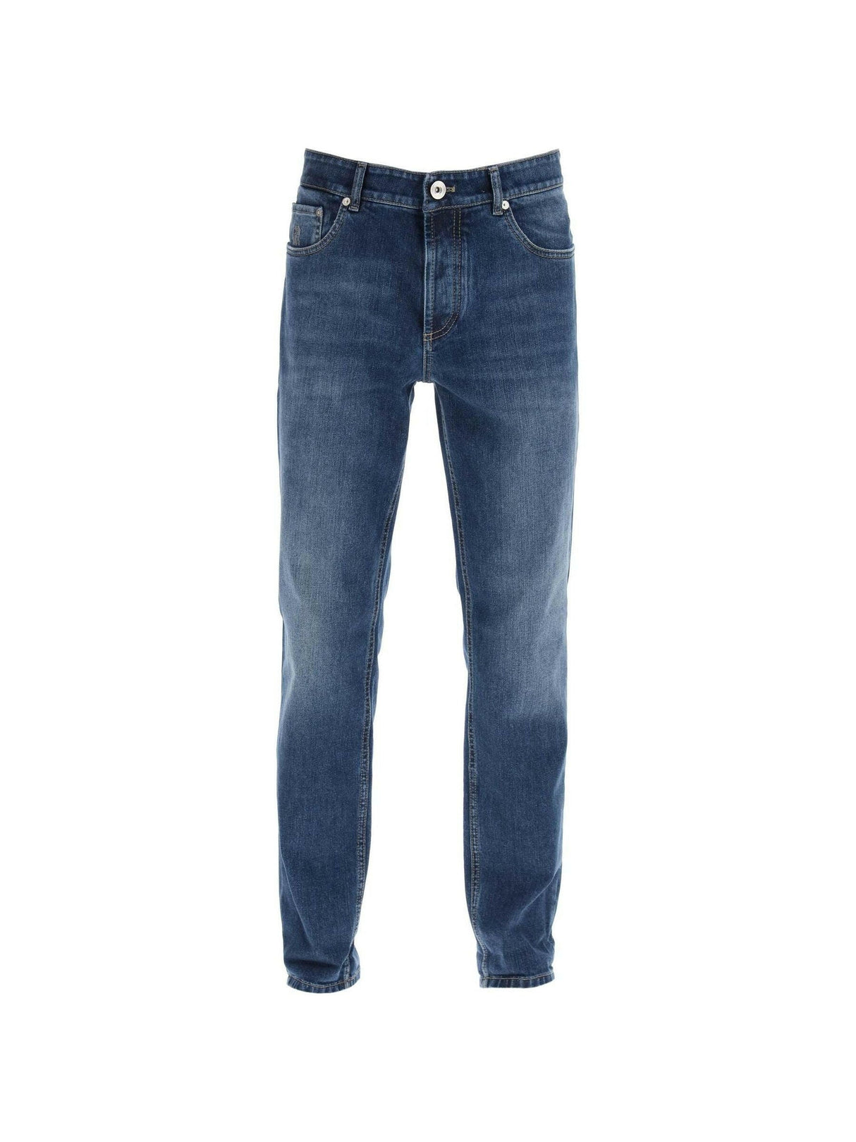 5-Pocket Denim Jeans.