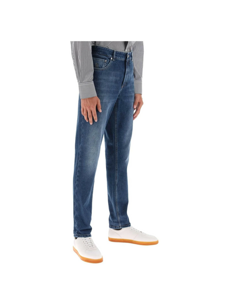 5-Pocket Denim Jeans.