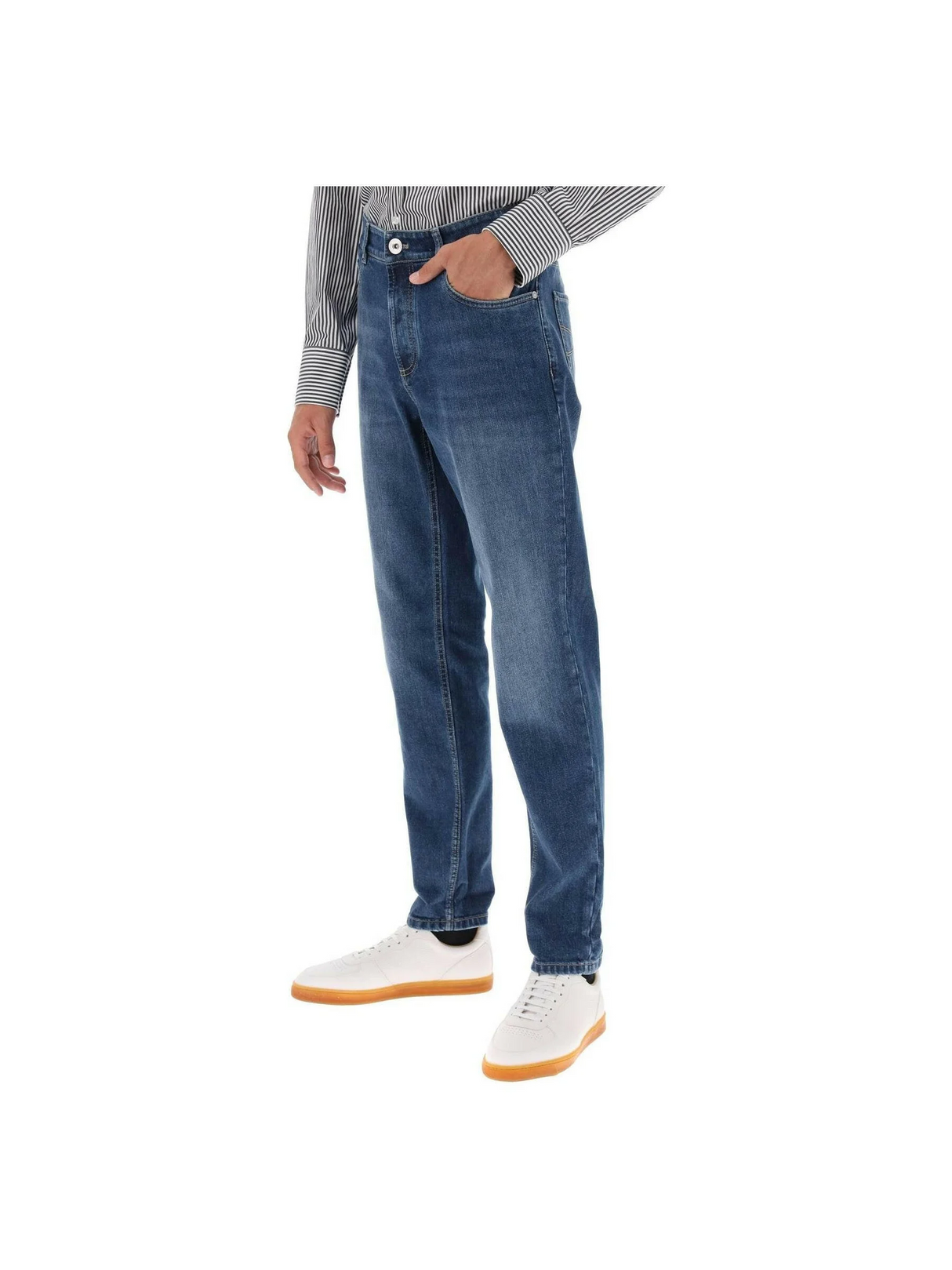 5-Pocket Denim Jeans.