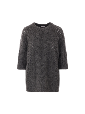 Alpaca Wool Sweater-BRUNELLO CUCINELLI-JOHN JULIA