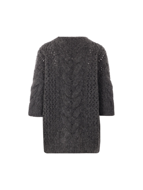 Alpaca Wool Sweater-BRUNELLO CUCINELLI-JOHN JULIA