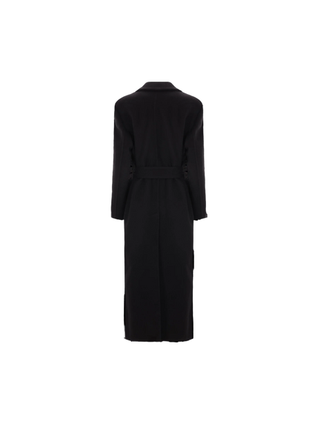 Belted Cashmere Coat-BRUNELLO CUCINELLI-JOHN JULIA