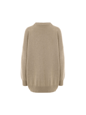 Cashmere and Silk Oversize Sweater-BRUNELLO CUCINELLI-JOHN JULIA