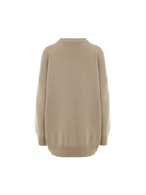 Cashmere and Silk Oversize Sweater-BRUNELLO CUCINELLI-JOHN JULIA