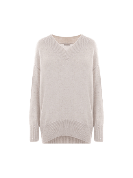 Cashmere and Silk Sweater-BRUNELLO CUCINELLI-JOHN JULIA